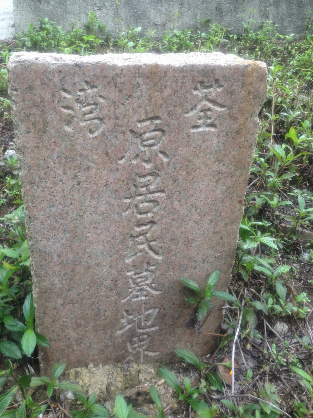 響石墳場山景