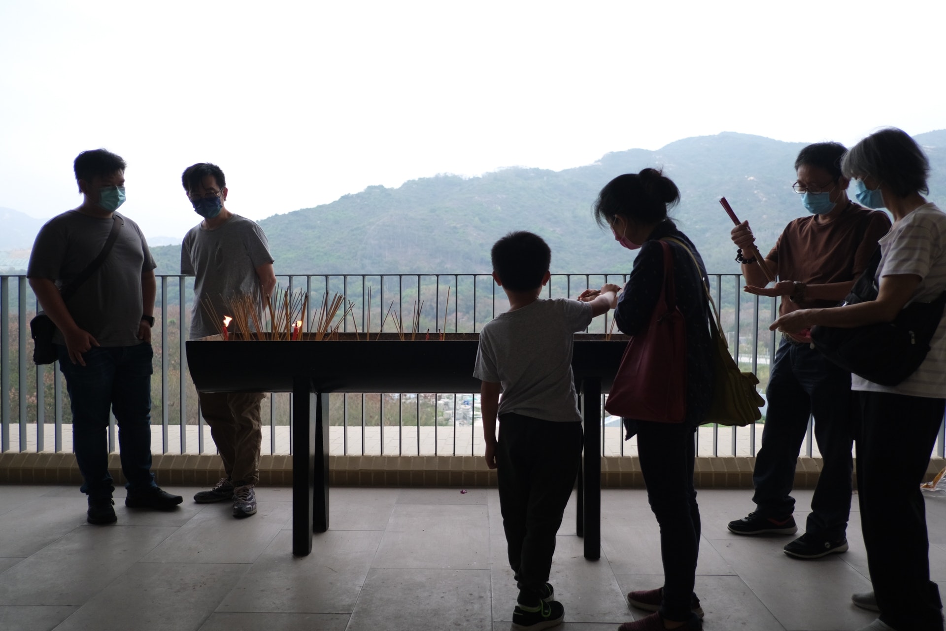 曾咀靈灰安置所清明拜祭